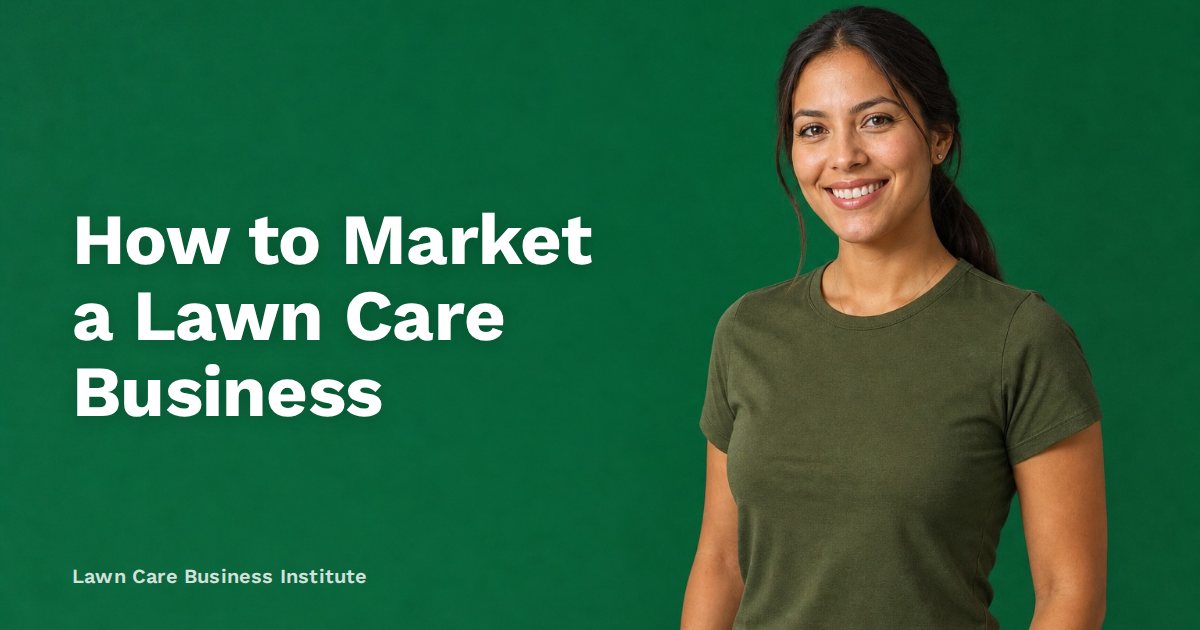 How to Market a Lawn Care Business